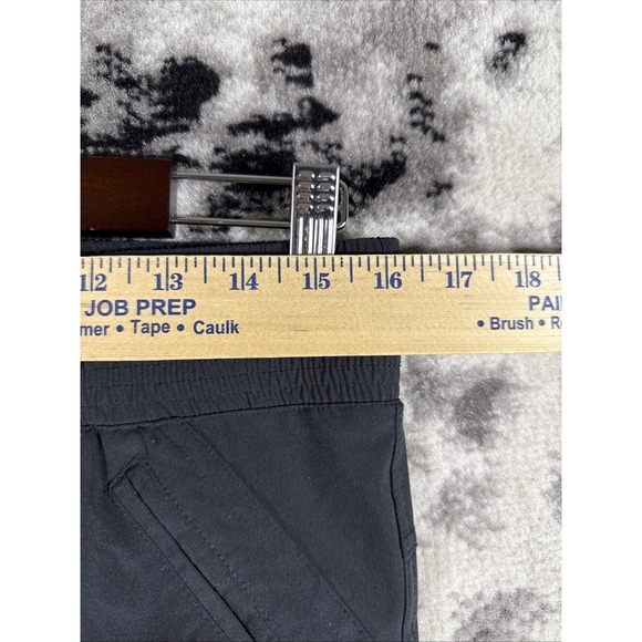Prana Midtown Capri Womens Size Small Black Drawstring Elastic Waist‎ Active - Picture 7 of 16